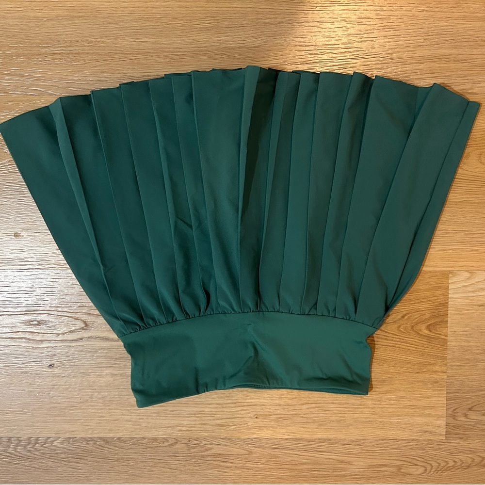 Wilson Green Pleated Tennis Skirt